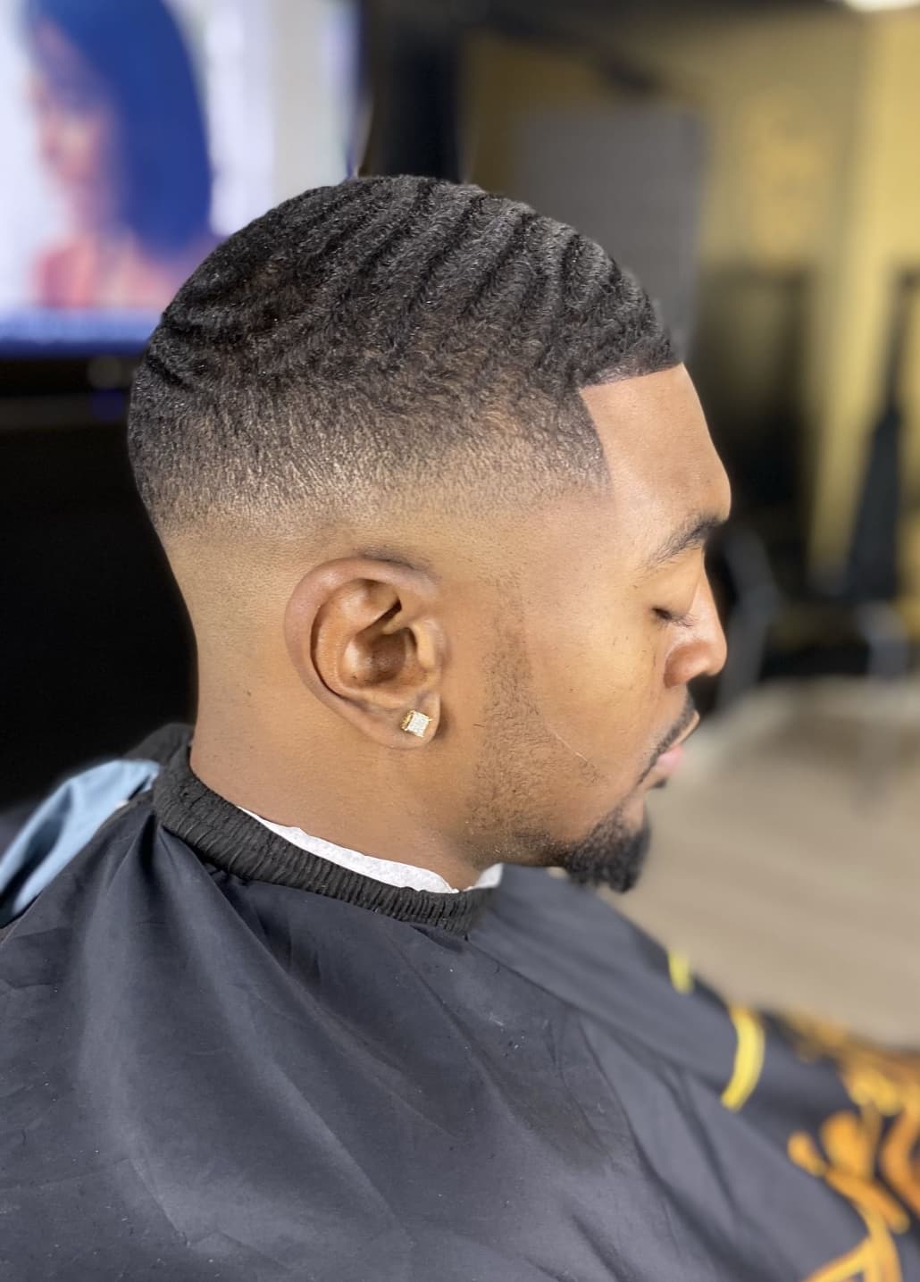 360 waves with skin fade — Divine Kutz Charlotte